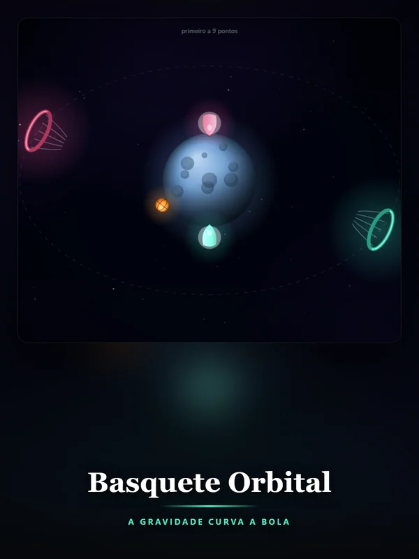 Capa do jogo Basquete Orbital