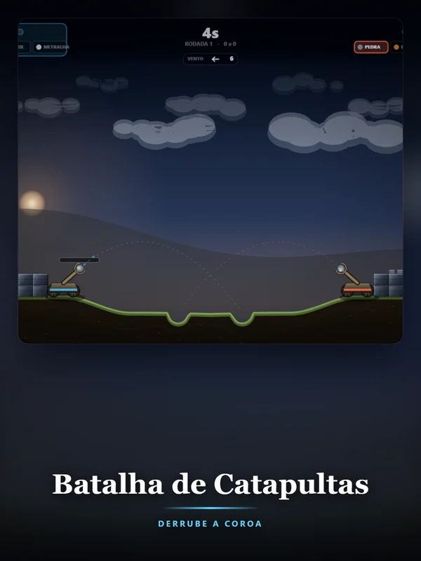 Capa do jogo Batalha de Catapultas