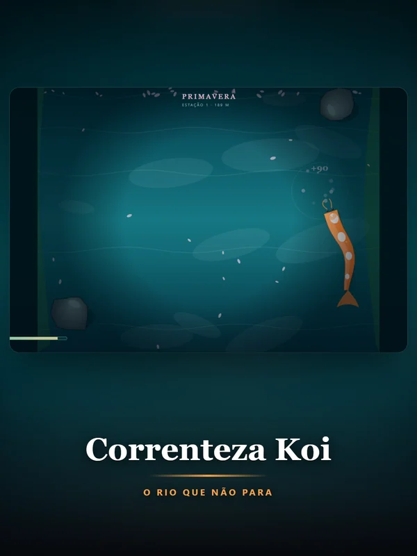 Capa do jogo Correnteza Koi