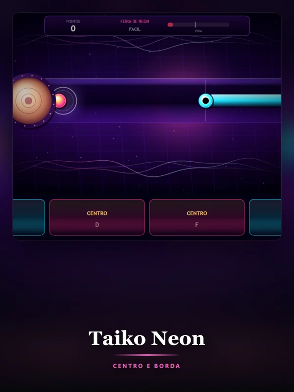Capa do jogo Taiko Neon