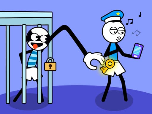 Capa do jogo Stickman Troll Thief Puzzle