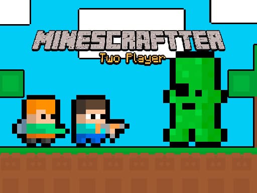 Capa do jogo Minescraftter Two Player