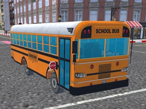 Capa do jogo Bus School Park Driver