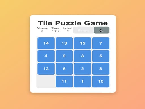 Capa do jogo Tile Puzzle Game