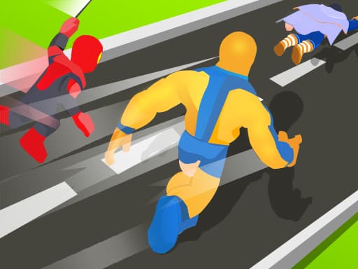 Capa do jogo Superhero Transform Change Race