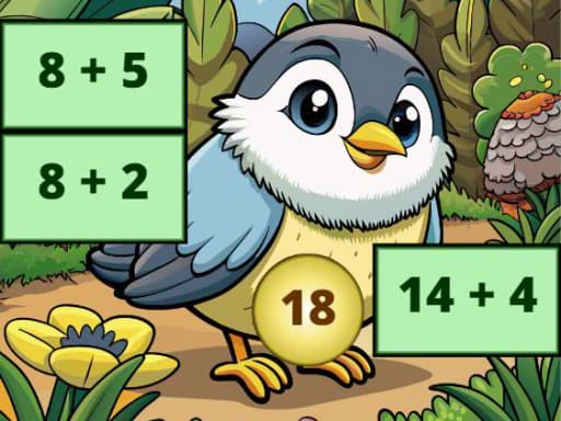 Capa do jogo Addition: Bird Image Uncover