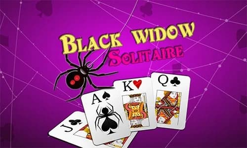 Capa do jogo Black Widow Solitaire