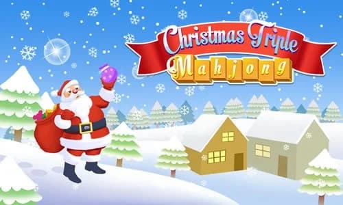 Capa do jogo Christmas Triple Mahjong