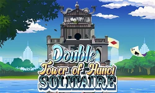 Capa do jogo Double Tower of Hanoi Solitaire