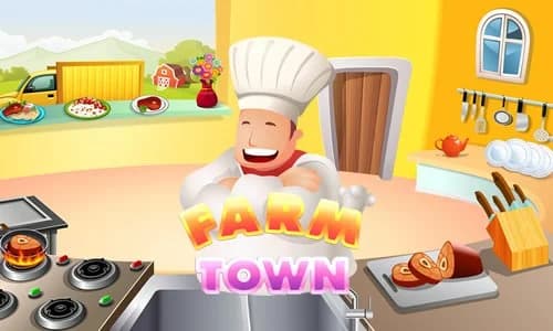 Capa do jogo Farm Town