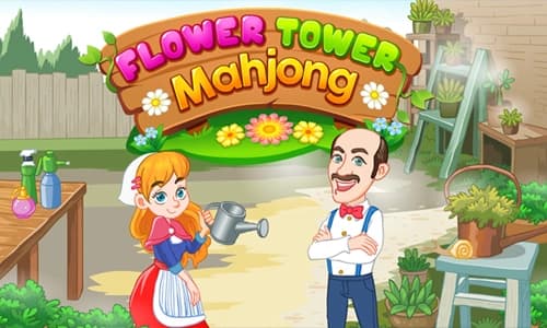 Capa do jogo Flower Tower Mahjong