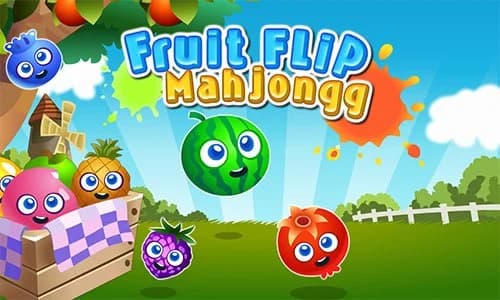 Capa do jogo Fruit Flip Mahjongg