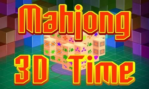Capa do jogo Mahjong 3D Time