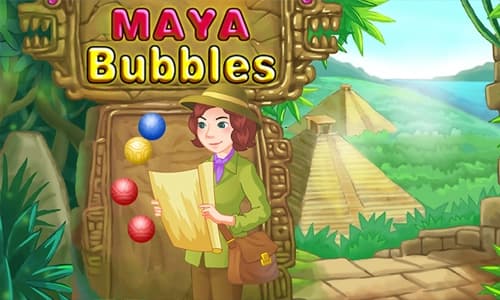 Capa do jogo Maya Bubbles