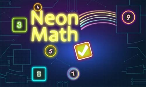 Capa do jogo Neon Math